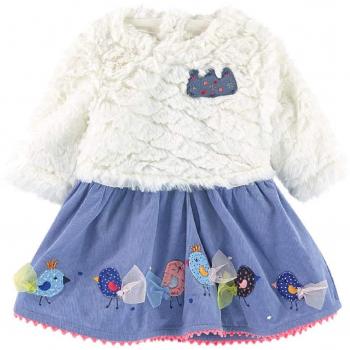 Catimini Robe Pour, Vestido para Bebés, Beige