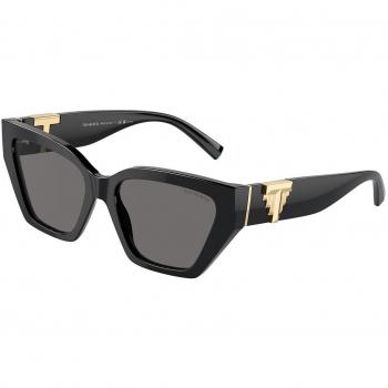 Tiffany & Co. TF4218F Asian Fit Polarized Women's Sunglasses Black Size 55