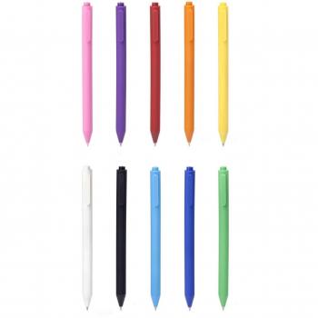Kikkerland Juego 10 bolígrafos de gel Papelería bolígrafos colores Gadget idee regalo
