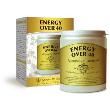 Suplemento Energético en Polvo Energy Over 40 - 360g con Aminoácidos, Minerales y Vitaminas para Combatir la Fatiga