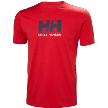 Helly Hansen HH Logo T-Shirt, Hombre, Flag Red, M