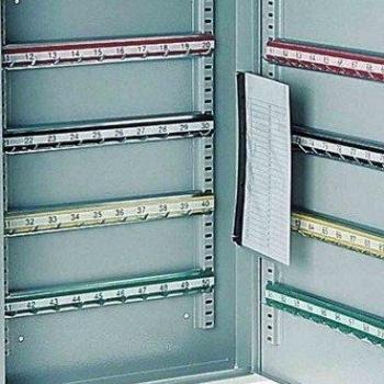 Armario de Llaves Rottner S 100 EL con Cerradura Electrónica, Capacidad para 100 Llaves, Color Gris Claro, Incluye Ganchos y Kit de Fijación