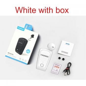 Auriculares Inalámbricos Retráctiles FineBlue FQ10 Pro con Bluetooth, Manos Libres, Portátiles, Clip Estéreo y 10 Horas de Llamada Telefónica