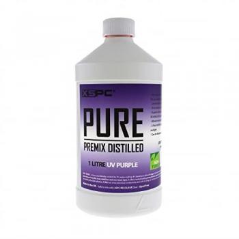 XSPC Pure Premix Distilled Coolant - UV Purple - 1 Litre