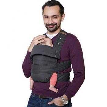 Marsupi 2.0 Mochila Portabebé Ergonómica Adaptable para Recién Nacidos con Velcros - Diseño Unisex Tamaño S/M