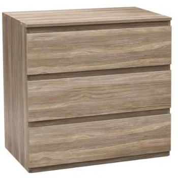 Cómoda SpaceQub de 3 Cajones 78x48x73cm 7H Seven House