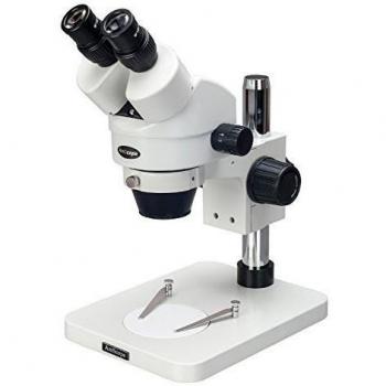 AmScope SM-1BSX 3,5X-45X Tabla Pilar Soporte zoom microscopio Ampliaci-n est-reo