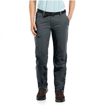 Maier Sports Lulaka Women's Graphite Outdoor Pants with Roll-Up Function