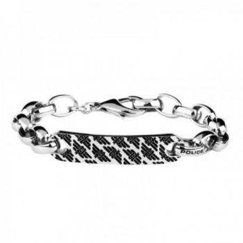Pulsera de Acero Inoxidable para Hombre Police PJ.26355BSS-01-S - 19 cm