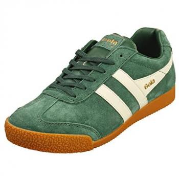 Zapatillas de deporte Gola Harrier Suede para mujer, color verde, talla 37 EU (7 US)