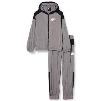 NIKE B NSW TRK Suit Winterized Conjunto, Niños, Gunsmoke/Black/Volt, S