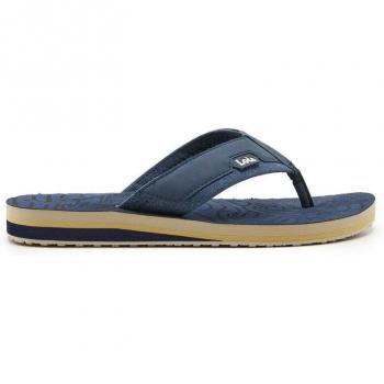 Sandalias de hombre azul marino en sintético 86097-107