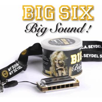 Seydel Big Six Classic Folk Harmonica in Key of C
