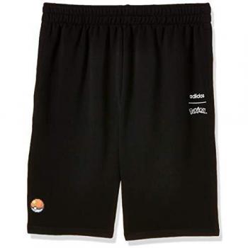 adidas Yb Pkm Shrt Pantalón Corto, Niños, Negro, 164