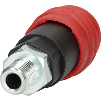 Acoplador de Seguridad de 2 Etapas para Aire Comprimido 1/4 KS Tools 999.9092