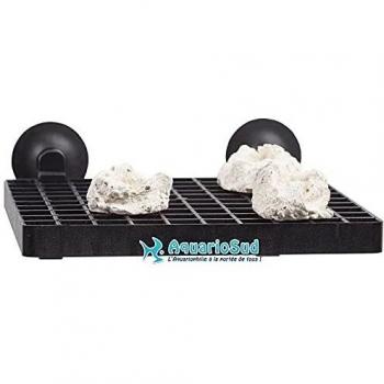 Tablero de Frag para Corales Aqua Medic 15x15cm con Soporte Incluido