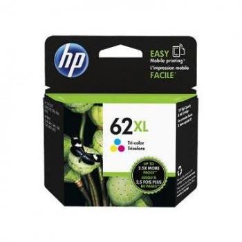 HP 62XL High Yield Tri-color Original Ink Cartridge (C2P07AE)