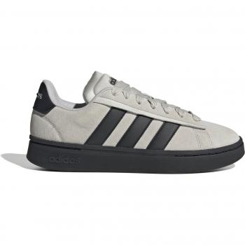 Adidas Grand Court Alpha 00S Sneakers - Men's Grey/Black, Size 10