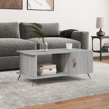 Mesa de centro madera contrachapada 90x50x40 cm Blanco, Negro, Blanco brillante Mesita de Salón o Comedor o Auxiliar Mesa de Café Meuble Salón VidaXL; Mesa de centro madera contrachapada