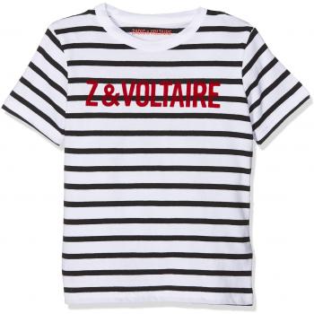 ZADIG&VOLTAIRE tee-Shirt Manches Courtes, Camiseta para Niños,