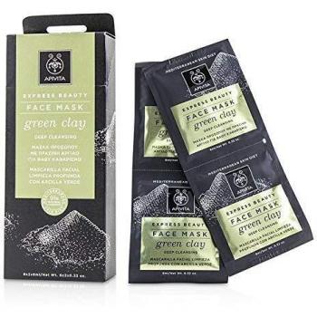 Apivita Express Beauty Face Mask with Green Clay (Deep Cleansing)