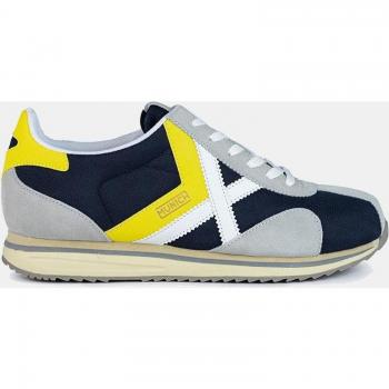 Zapatillas Munich Sapporo 174 - Modelo de entrenamiento casual para hombre en color azul