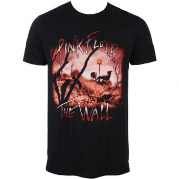 Pink Floyd The Wall Meadow Black Men's T-Shirt - ROCK OFF XL
