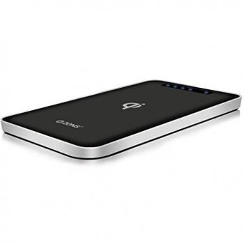 ZENS Qi-Certificado Powerbank portátil con Capacidad de Carga inalámbrica de 4500 mAh - Funciona con Todos los teléfonos con Carga inalámbrica