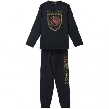 Pijama Largo Single Jersey House of the Dragon Talla L Cerdá