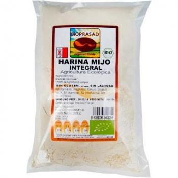 Bioprasad Harina de Mijo Bio 500 Gramos