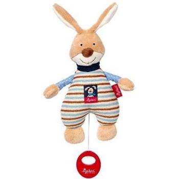 Música de Cuna Conejo Semmel Bunny Clásico, Juguete para Bebés Recomendado desde el Nacimiento, Hecho en Europa, Azul/Beige