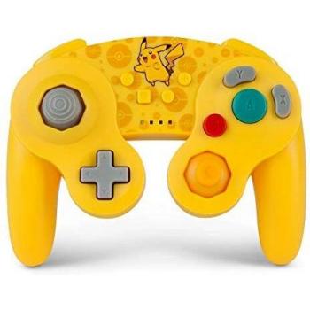 Pokémon Mando inalámbrico para Nintendo Switch - Estilo GameCube: Pikachu