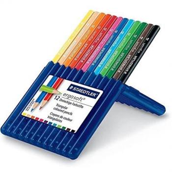 Lápices Staedtler Ergosoft 12 colores