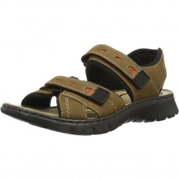 Rieker Rieker Herren Sandalette 26771 - Sandalias para hombre, color marrón, talla 41