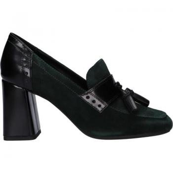 Zapatos de Tacón Alto para Mujer GEOX Seylise D84BCG 02148 en Verde Oscuro y Negro, Talla 40