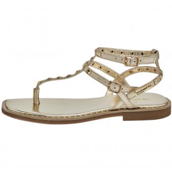 Sandalias de Mujer Les Tropeziennes Coraze de Piel Color Oro EU 40