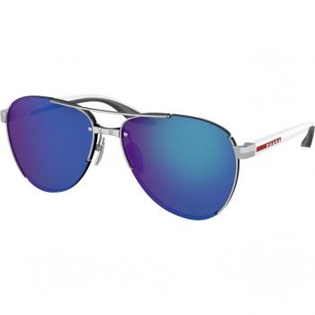Prada Linea Rossa PS 51YS 1BC08U Men's Pilot Sunglasses