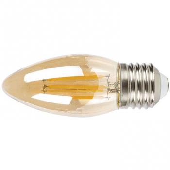 Bombilla LED vela vintage - DUOLEC - E27 luz cálida 4W