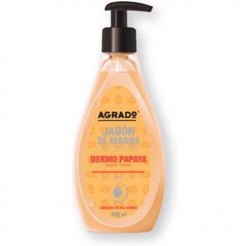 Jabón de manos con dosificador Agrado Papaya 500ml
