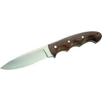 Herbertz Cuchillo de cinturón Unisex de Madera Tagayasan, Longitud Total: 23,2 cm, Plateado, 23,2 cm