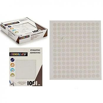 Pincello S3600571 Etiquetas Autoadhesivas, diametro 1 cm