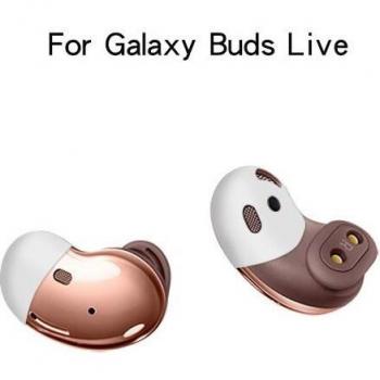 Almohadillas de Silicona Antideslizantes y a Prueba de Fugas para Samsung Galaxy Buds Live