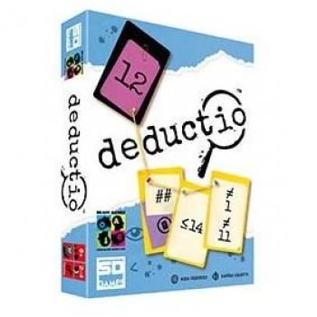 Juego de Mesa Deductio SD GAMES - Juego de deducción, para 2 a 6 jugadores, edades a partir de 14 años, duración aproximada de 30-60 minutos, incluye cartas y tablero temático