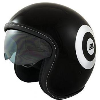 Casco Moto LEM - Sport Dart- NEGRO BRILLO