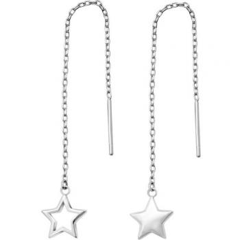 Pendientes Estrella Time Road WS03248 Plata Mujer