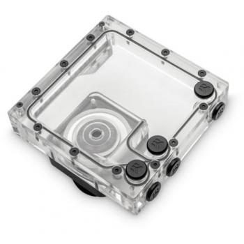 EK Water Blocks EK-Quantum Kinetic3 FLT 140mm D-RGB Pump/Reservoir Combo - Acrylic