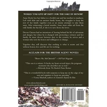 Clayton's Honor: British Agent Novel Series, Book 3 by Mk McClintock