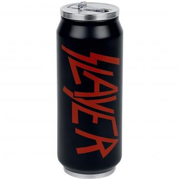 Slayer Trinkflasche in Dosenform Unisex Botella multicolor acero inoxidable