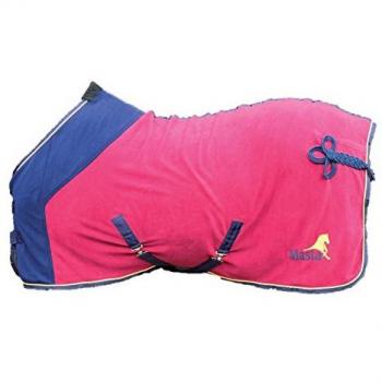 Masta Windsor Show - Manta / Sábana para caballo, color rojo, talla 7 Ft
