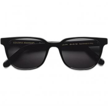 Colorful Standard 14 Deep Black Solid Sunglasses